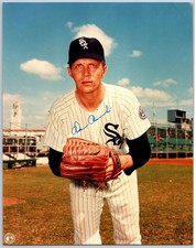 Don Ostrowski Autographed Photo Chicago White Sox 1969 Pitcher Baseball picture