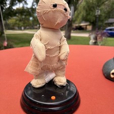 Gemmy Halloween Animated Dancing Grooving Ghoulie Grave Raver Mummy 2014 Works picture