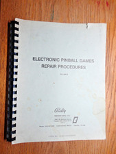 Bally Electronic Pinball 1978 Repair and Testing Manual, Good readable copy picture