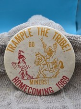 UMR University Of Missouri Rolla Football Homecoming 1969 Pinback. picture