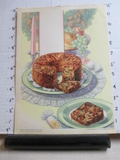 mag ad 1935 ZEESE Wilkinson LIC NY Lippke Kruger Christmas fruit cake sample picture