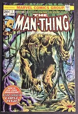 Man-Thing #1 (1974) 2nd App Howard the Duck,  1st Man-Thing Solo Title picture