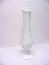 Fenton Milk Glass Hobnail 12 1/2