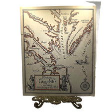 Vintage Christiana Campbell's Tavern Williamsburg VA Sea Food Dinner Menu picture