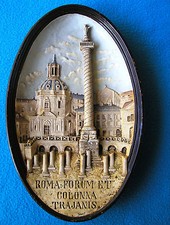ART - ROMA FORUM COLONNA TRAJANIS Handmade Rome-Figurine WS&S Art Studio 1850-99 picture