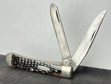 Vintage 1978 2 Dot Case XX 6254 Trapper Pocket Knife picture