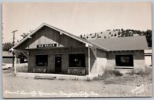 Canyon City Oregon 1950-60s RPPC Real Photo Postcard Grant County Museum Relics picture