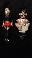 VNT  1950's He  & She Set Of  Can/ Bottle Openers  (As A Pair) Rarely Seen picture