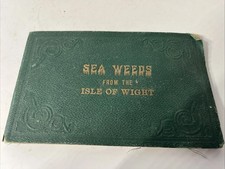 Antique Victorian Sea Weeds Specimen Album Herbarium Book Collection picture