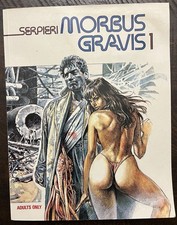 Serpieri Morbus Gravis 1 Adults Only Great Shape Graphic Novel  picture