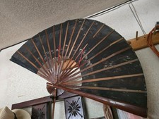 Vintage Asia Fan Wall Painting picture