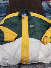 Vintage 90s Starter NFL Green Bay Packers Pullover Full Zip Hooded Jacket Sz XxL picture