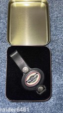 Harley-Davidson 95th 1998 Anniversary Limited Edition Key Fob Black Leather NEW picture