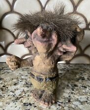 Nyform Three Heads 3 Headed Troll 7 1/2”Tall  #150 Norway Vintage picture
