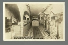 Beloit WISCONSIN RP c1910 INTERIOR BAR Saloon Beer Hall SPANISH TAVERN  picture