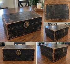 Dark History Mystery Box Assortment– Creepy Sealed Wooden Oddity – Dybbuk Style picture