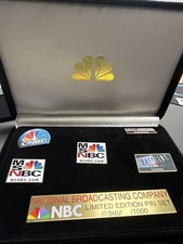 NBC Limited Edition Pin Set 0346/1000 picture