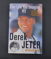 Derek Jeter Signed Autographed The Life You Imagine Hard Cover Book JSA COA picture