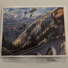 Barrie S. Davis Pilot Signed P-47 Thunderbolt picture