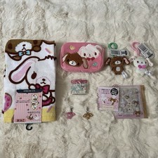 Brand New Sanrio Sugarbunnies  Bonbon Lot Towel Pouch Plush Mascot Japan picture