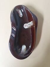 Vintage CHUNKY MID CENTURY  MODERN POTTERY ASHTRAY  picture