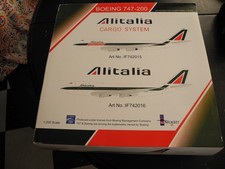 Collector's FIND Inflight BOEING 747 ALITALIA, Original Version, PERFECT picture