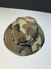 Military Boonie Hat Size 7. 1/8 MIL-SPEC-H-43577 Made In USA picture