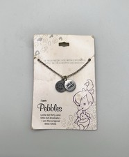 VTG 2011 Pebbles Flintstone Wild Child Necklace Hanna-Barbera Cartoon Retro NEW picture