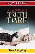 Madonna Truth or Dare 1991-01 11x17 Movie TV Show Poster Buy 2 Get 2 Free picture