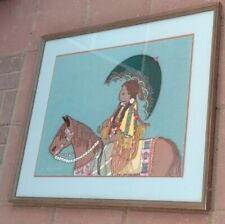 Original signed serigraph by Native American Cherokee artist Virginia Stroud.   picture