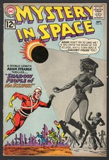 1962 DC Mystery in Space #78 Adam Strange, Shadow People of the Eclipse Alanna picture
