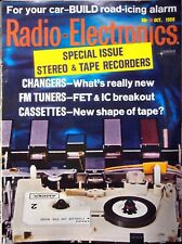 STEREO & TAPE RECORDERS -  RADIO & ELECTRONICS  MAGAZINE, OCT. 1968 picture
