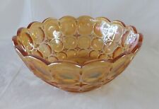 Vintage Fenton Marigold Iridescent Bubble Fruit Bowl 9 