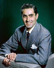 Tyrone Power 11x17 Mini Poster striking rare vintage color portrait picture
