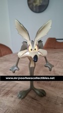 Extremely Rare Looney Tunes Wile E Coyote Standing Classic Figurine Statue picture