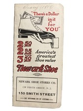 Newark Shoe Stores Perth Amboy New Jersey NJ Vintage Notebook picture