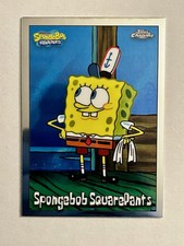 2025 Topps Chrome SpongeBob SquarePants Base Set #25 SpongeBob Card picture