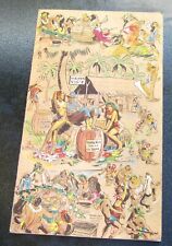 1956 TRADER VIC'S Menu For The Palmer House Chicago Illinois ORIGINAL Tiki Look picture