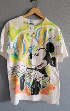 Amazing Vintage Disney Mickey by Jerry Leigh All Over Print Single Stitch Large  picture