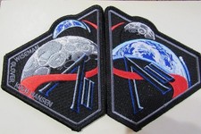 NASA ARTEMIS-II DOUBLE SIDED PROGRAM MISSION PATCH 4