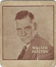 1930's R97-2 MOVIE STAR CARD WALTER HUSTON VERY RARE picture