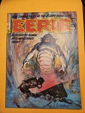 EERIE #3 Warren Monster HORROR Magazine 1966 VG/FINE Frank Frazetta cover picture