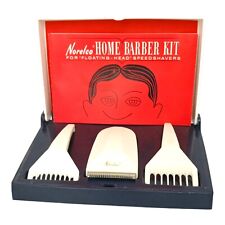 1960s Norelco Speedshaver Home Barber Attachment Kit Retro MCM Vintage  picture