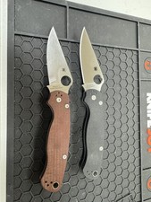 Spyderco Paramilitary 2 LOT (2 knives) Cruwear & S45vn picture
