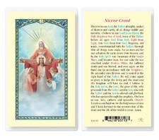 Nicene Creed Prayer Card Laminated Holy Card Catholic Faith picture