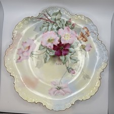 Vintage Monbijou Bavaria Hand Painted Decorative Plate  picture