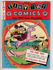 TINY TOT COMICS #8 (1947) FN RARE EC GOLDEN AGE picture