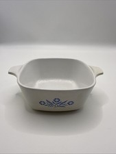 Vintage CORNINGWARE Blue Cornflower P43B 22oz  Made in USA bakeware   picture