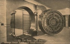 San Francisco, California CA 23 Ton Door, Safe Deposit Vault-Savings Union Bank picture