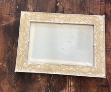 Simply Shabby Chic Enamel Rhinestones Metal Picture Frame, 4x6 In Photo picture